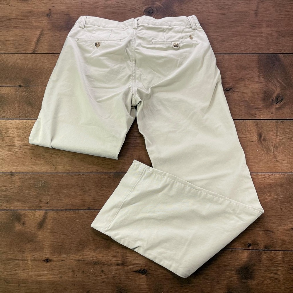 Polo Ralph Lauren Bedford Stretch Classic Fit Chinos Tan Khaki Mens 30/30 - Picture 2 of 10